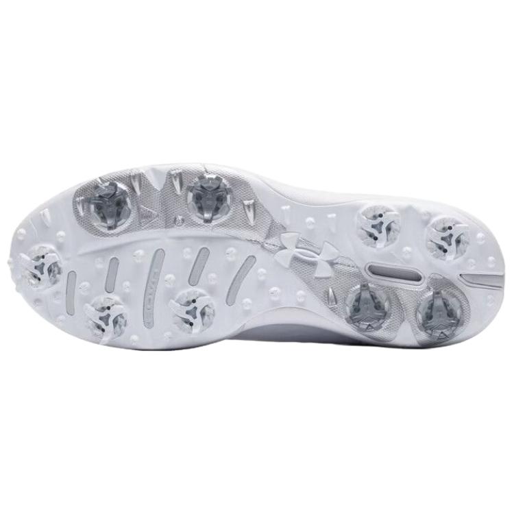 Under Armour Drive Pro Clone Comfortable Durable Breathable Wear-Resistant Low-Top Golf Shoes Men sneaker White 6006116-100