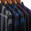 New Men's Casual Printed Long Sleeved Lapel Shirt for Spring and Autumn Fashion Comfortable Wrinkle Free Top Without Ironing