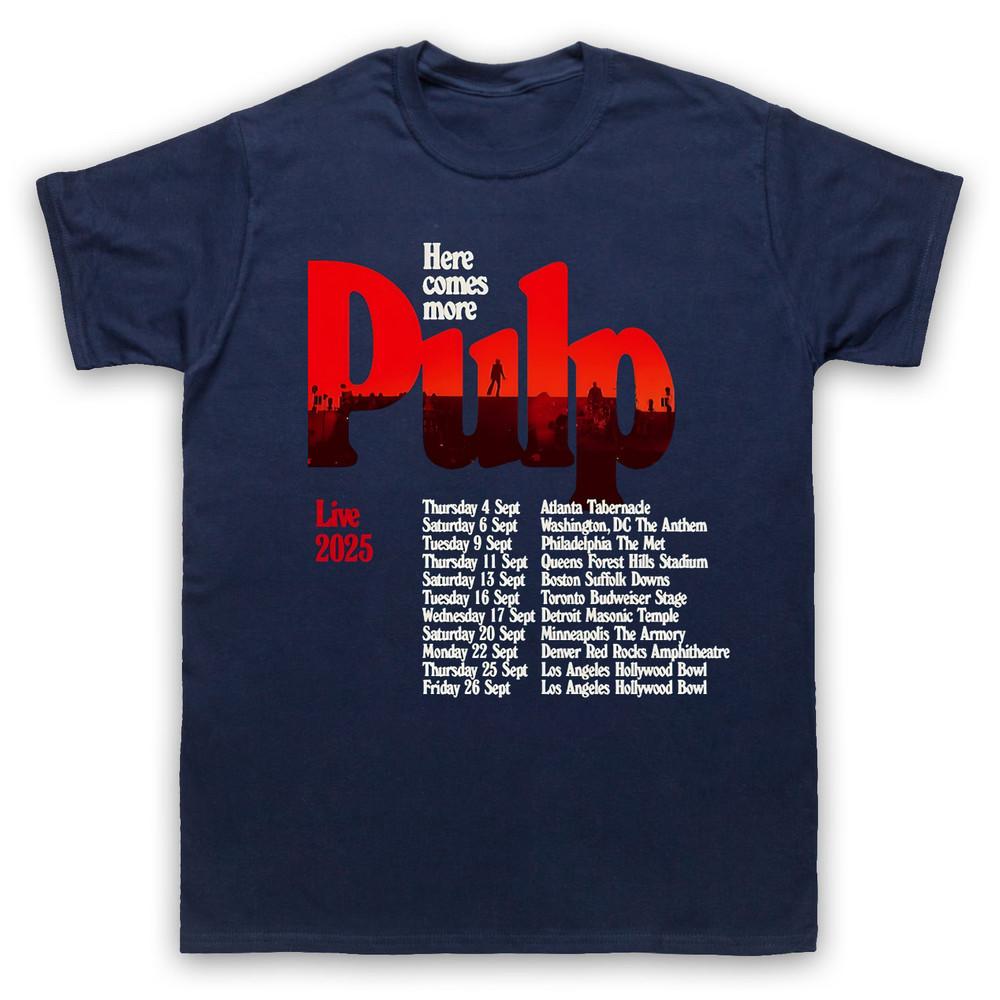 PULP You Deserve More Live 2025 Navy T Shirt All Size S-5Xl HH516 Unisex T-Shirt XXXL