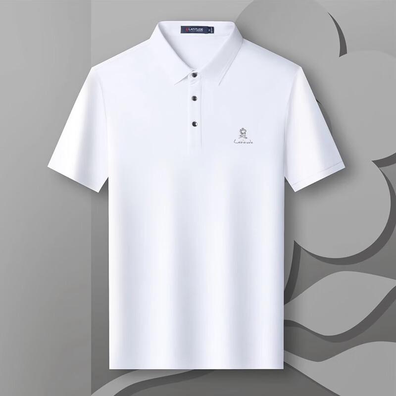 MONTAGUT Herren Seidenmischung Sommer Poloshirt