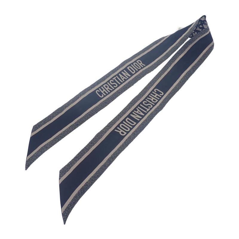 Dior  15DOB106I600 scarf Navy silk Women
