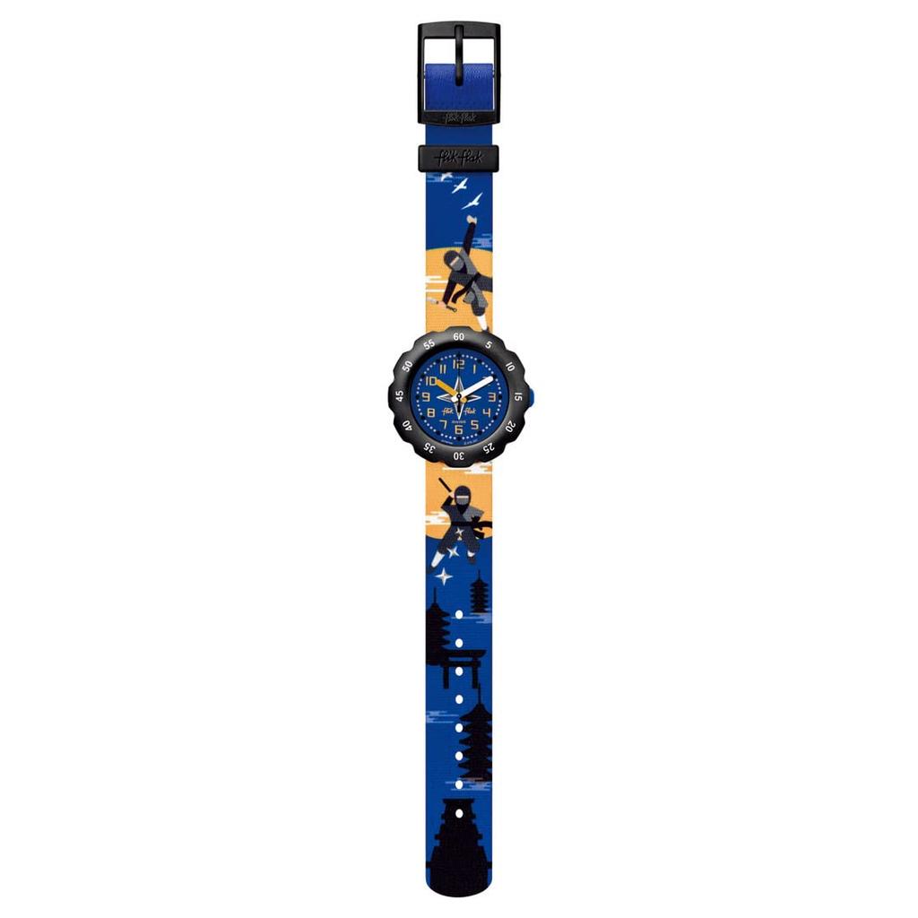 Flick Flak Ninjamazing Story Time FPSP062 Blue Watch [Swatch]