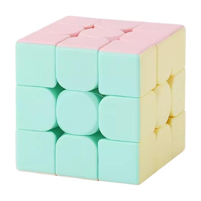 Macaron Color Magnetic Magic Cube Educational Toy for Kids