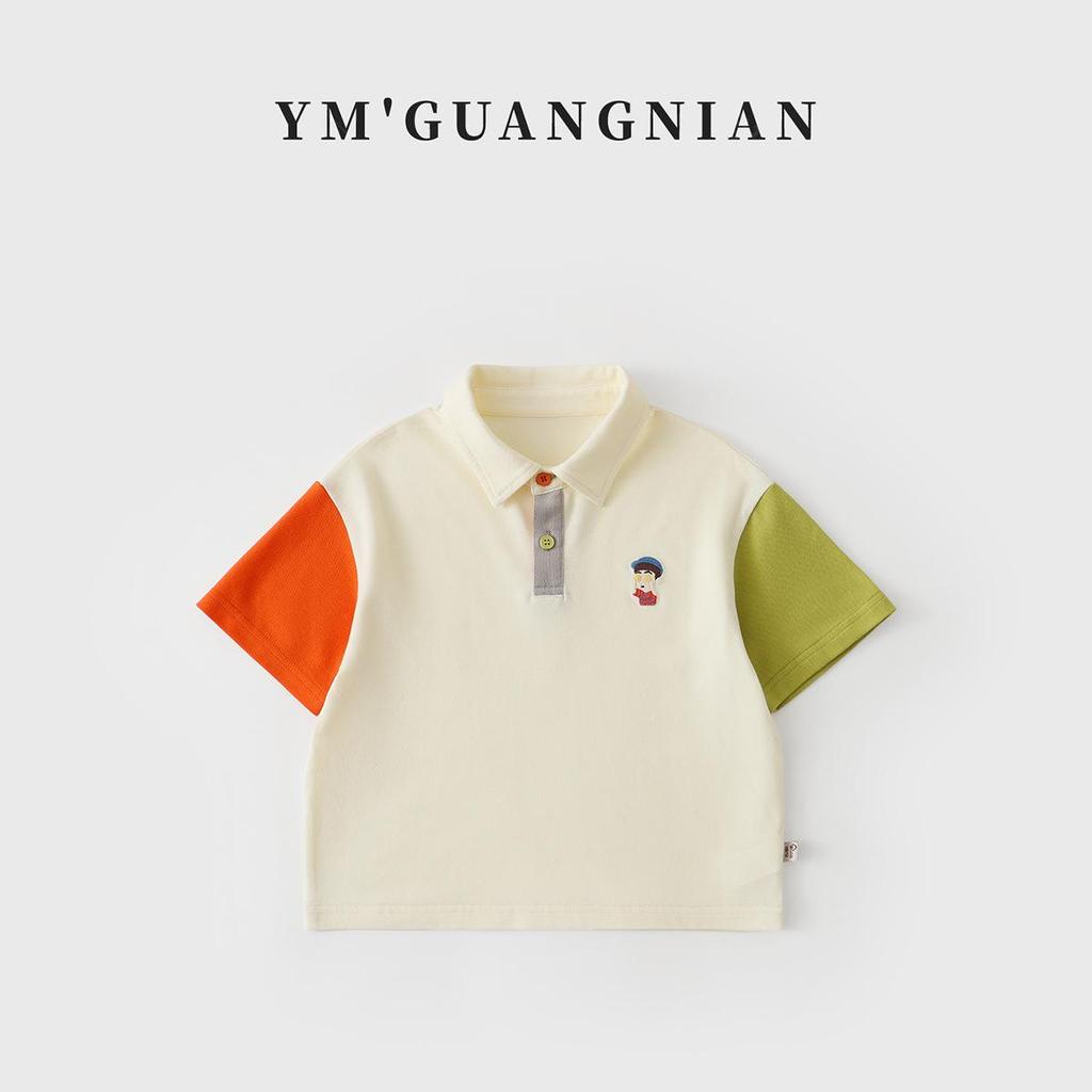 2026 Summer Boys' POLO Shirt: Breathable, Comfortable Short Sleeve T-Shirt Collection