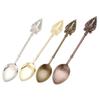 Vintage Coffee Spoon No Odor Exquisite Flower Carving Soup