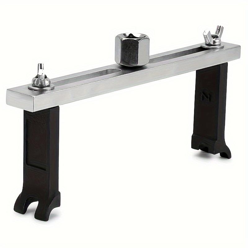 

Универсальный инструмент для стопорного кольца топливного насоса - Регулируемый ключ для снятия крышки топливного бака, Ключ для топливной крышки, Совместимость от 3/8 до 1/2 , Снятие модуля топливного насоса 1pc