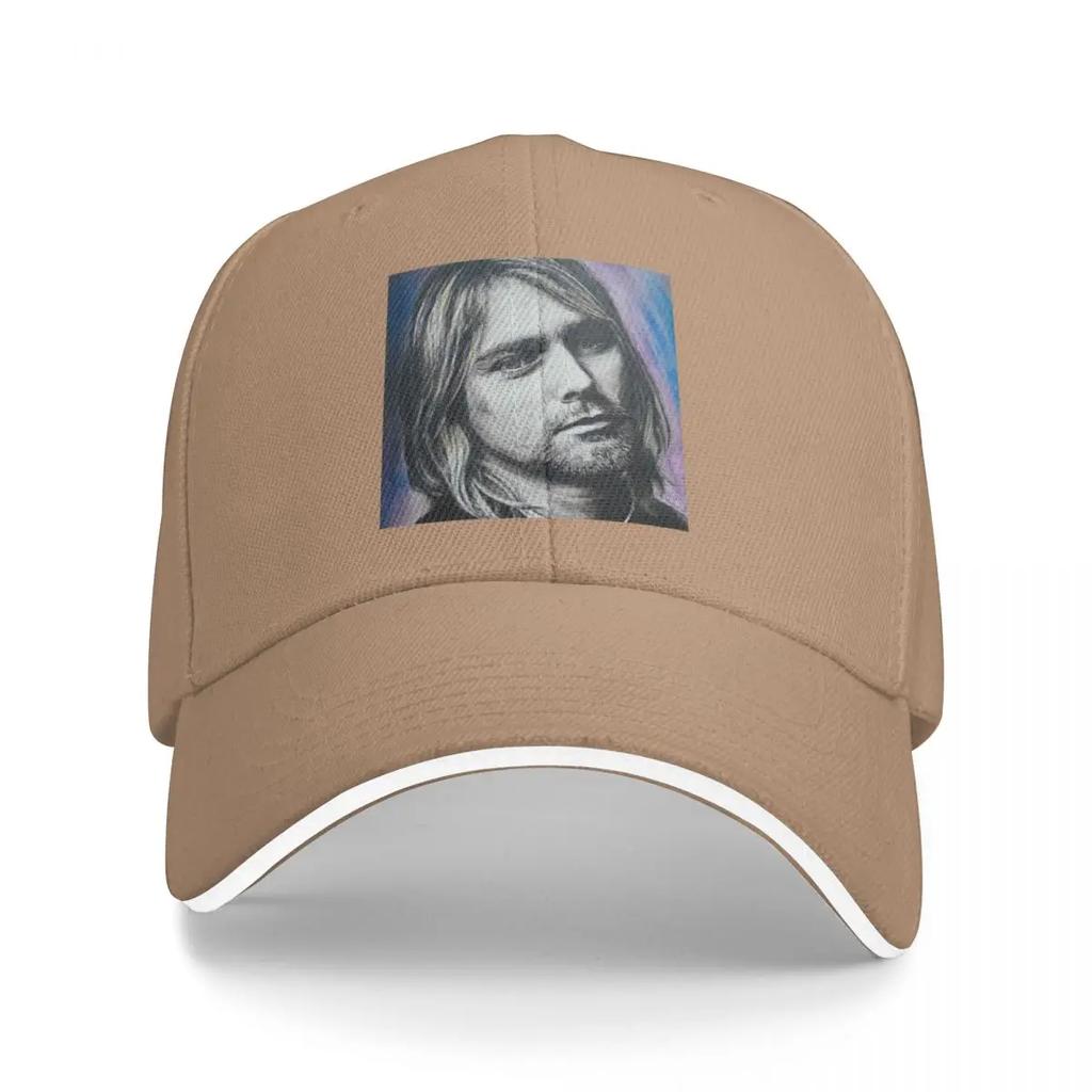 Kurt Cobain Painting Baseball Cap New Hat golf hat genuine Girl Men's