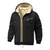 Men's  Add Cotton  Adding Fleece  Thickened  Cardigan  Keep Warm  Jacket  Coat