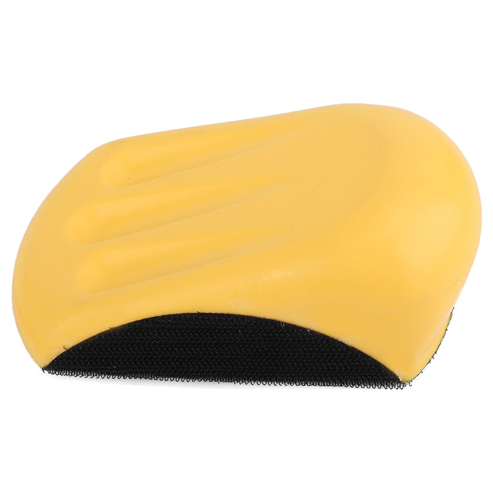 

Sanding Block PU Foam Soft Elastic Hook Design Moderate Size Ergonomic Manual Sander Tool for Polishing