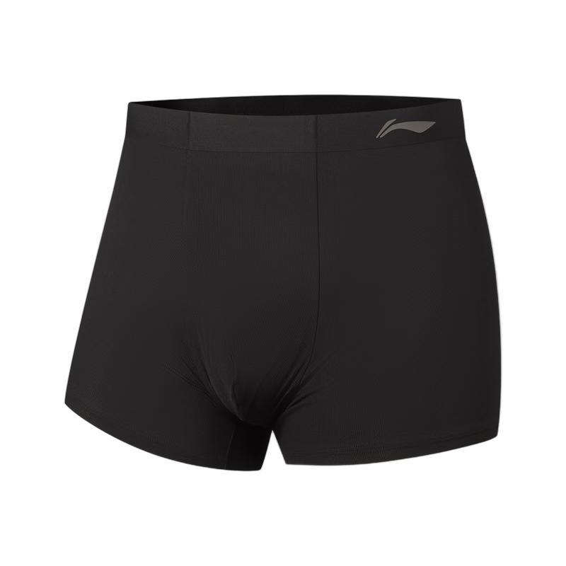 Li-Ning Men s Ice Feel Antibacterial Sports Underwear L черный auaw011