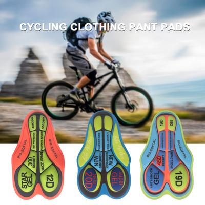 Coussin de Selle de Vélo Ergonomie Doux Résistance aux Chocs Éponge Silicone Vêtement de Cyclisme Pantalon Coussin