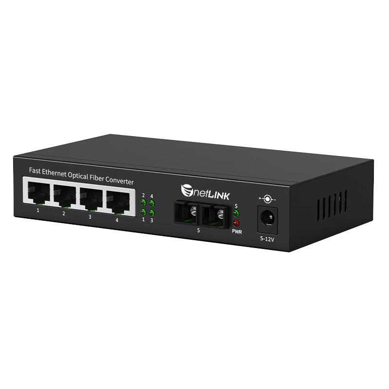 netLINK HTB-1100S Series Fast Ethernet Fiber Optic Transceiver