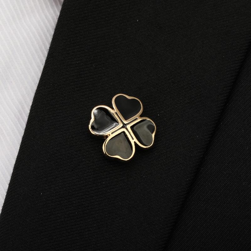 Pudełko Prezentowe Garnitur Męski Marynarka Moda Broszka Broszka na Kołnierzyk Odznaka na Płaszcz Odznaka Trendy Kobiety