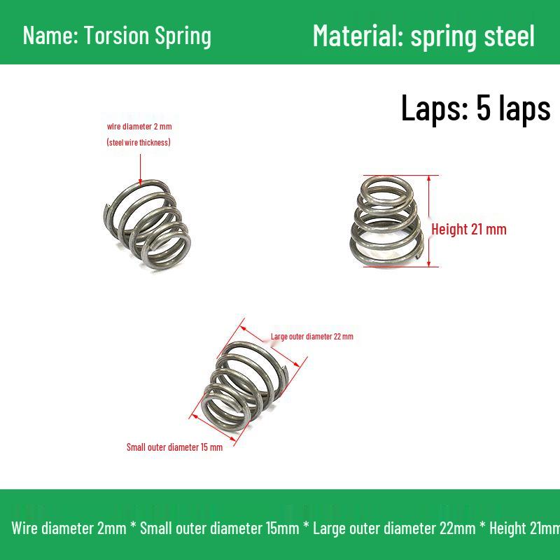 Stainless Steel Pagoda-Shaped Trapezoidal Compression Spring for Battery
