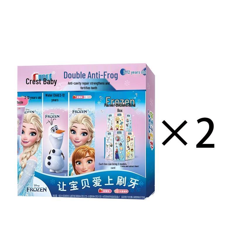 

Crest Kids Dual Effect Anti-Cavity Toothpaste 40g x 6 Gift Set