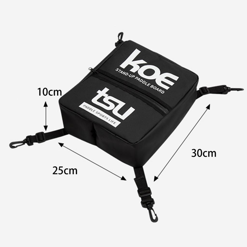 Paddle Board Deck Cooler Bag Paddleboard PU Keeps Beverage Cold Food Storage with Carry