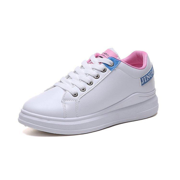 The Factory Recommends New Sports Shoes In Spring and Autumn, Female Students Flat-soled Casual Shoes, Running Soft-soled White Shoes.