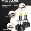 360° Led Car Headlight Bulb Super Bright Spotlight High Power 70W H1 H4 H7 Fast Start Auto Fog Lamps