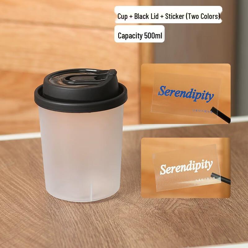 Disposable Coffee Milk Tea Cups with Lids