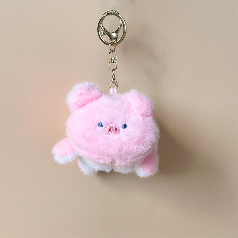 Transformed Pet Fenfenle Plush Pendant Cute Panda Keychain School Bag Hanging Decoration Gift