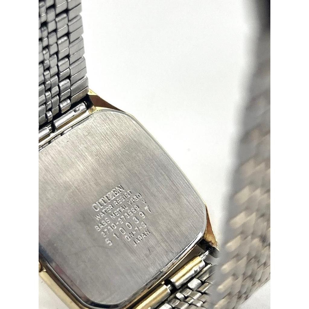 Used CITIZEN Exceed Citizen Exceed Watch Men's 2730-273559 Square Watch