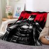 1pc batman, superhero Blanket Lightweight Flannel Throw For Sofa, Bed, Travel, Livingroom, Office, Couch, Chair, And Bed