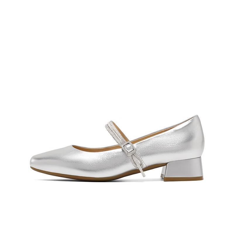 Belle Mary Jane Genuine Leather Pumps 38