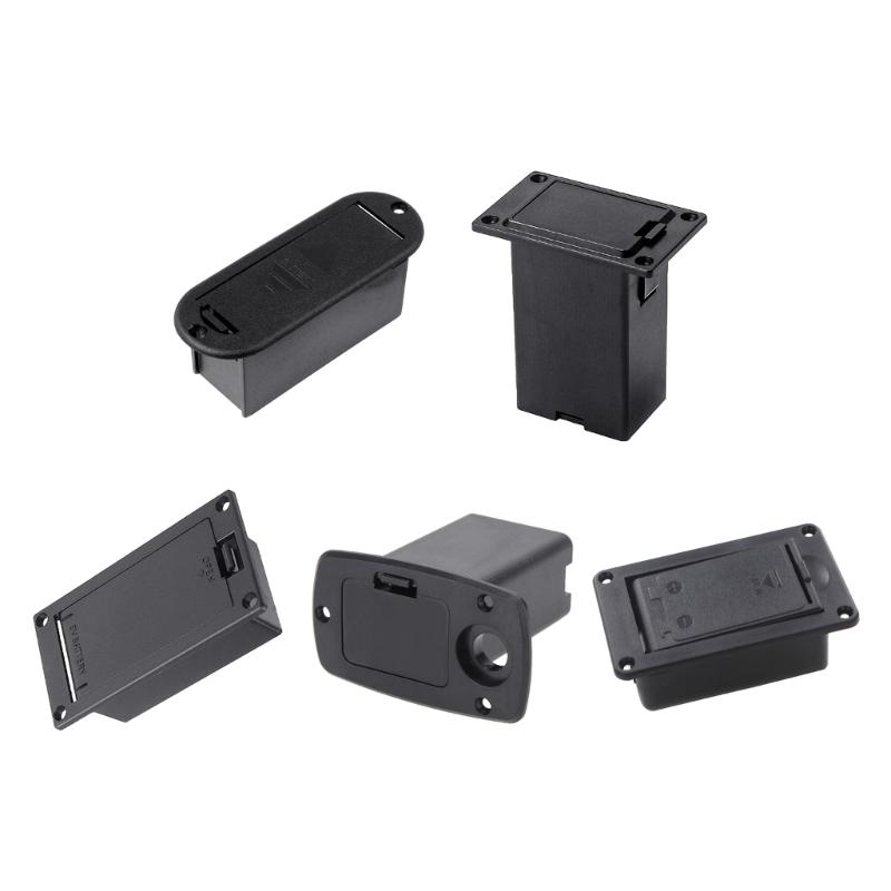 Battery Case Box 9V Battery Compartment for Electric Guitar Bass Accessories