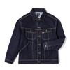 FW24 Comfortable Version 101 Wool Rider Denim Jacket Men Jackets Dark-Blue LMT007863203488A06055