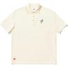 Li Ning X Billionaire Boys Club Color Block Comfortable Breathable Versatile Short Sleeve Polo Shirt Men Polo Shirts Off-White APLU925-2