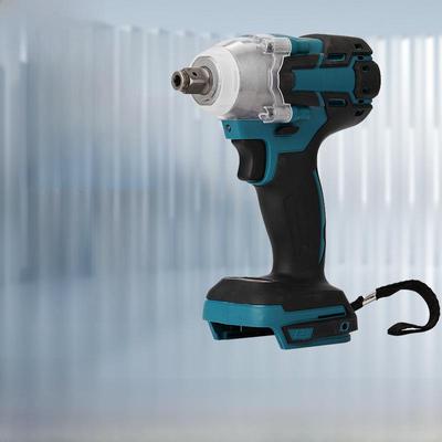 High Torque Brushless Electric Impact Wrench with Rechargeable Lithium Battery