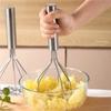 Kitchen Gadget Creative Mud Press Masher Puree Juice Maker Stainless Steel Potatoes Crusher Pusher Fruit Tools