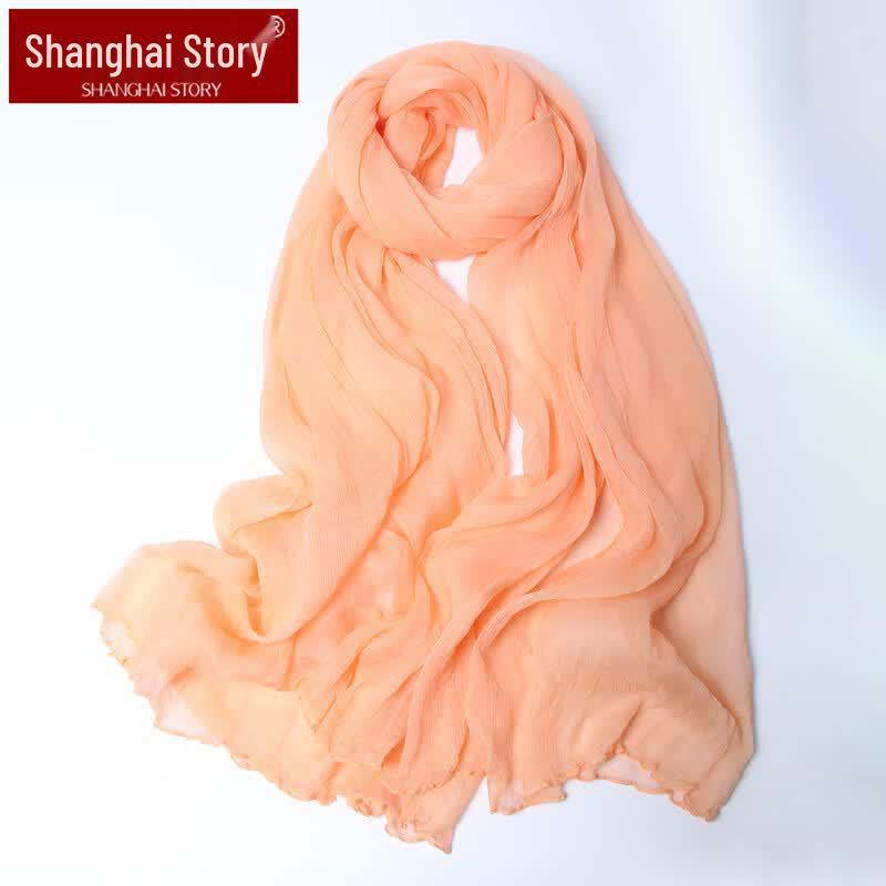 Écharpe et Châle en 100% Soie de Mûrier pour Femme Shanghai Story