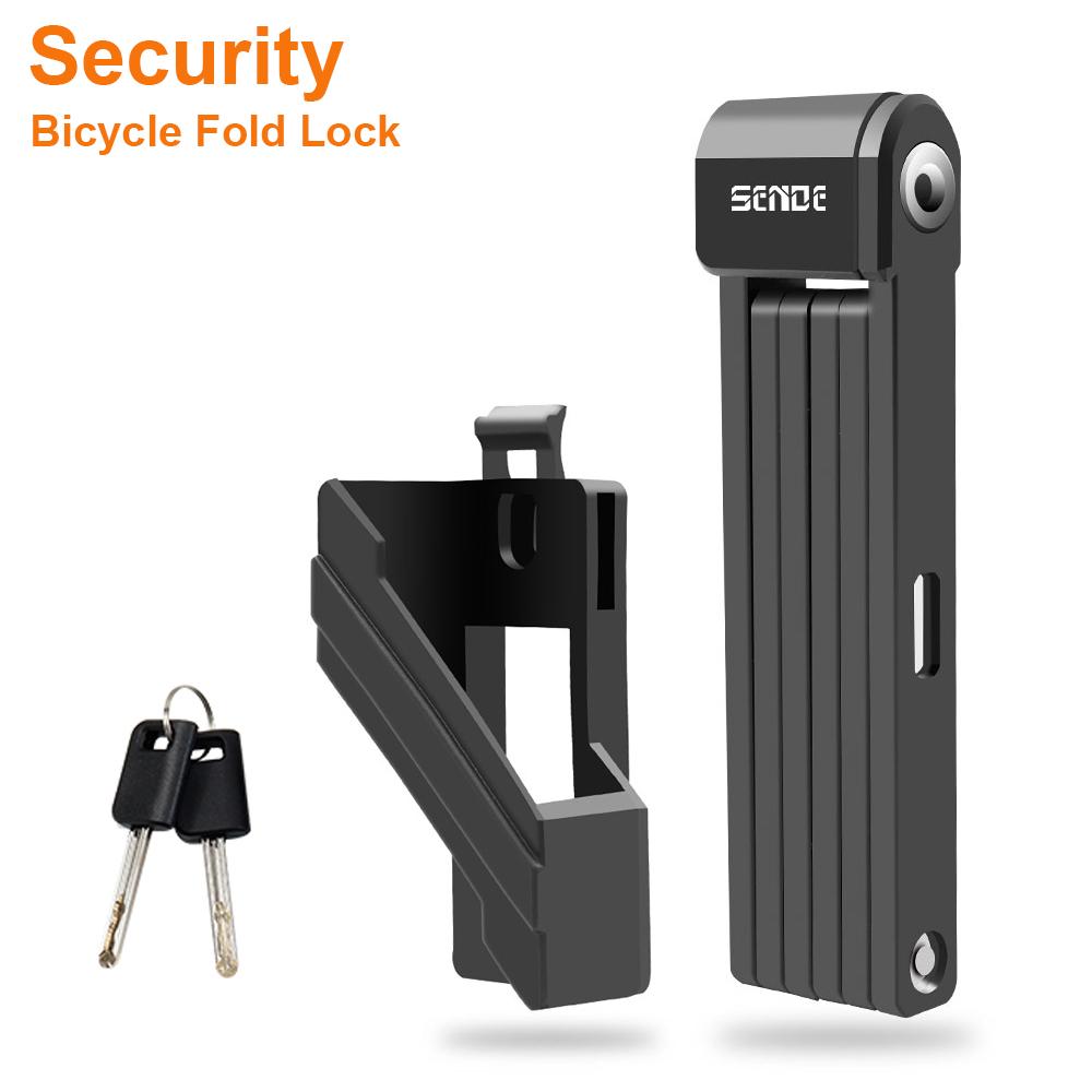 Fahrrad Faltbares Schloss Diebstahlschutz Elektro E-Bike Kette Kabel Vorhängeschloss Fahrrad Motorrad Sicherheit Tragbare Schlösser Fahrradzubehör
