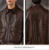 Men's High-End Retro PU Leather Motorcycle Jacket - Autumn Cool, Loose Lapel Coat