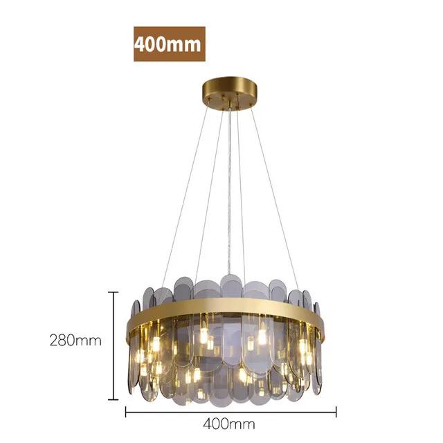 Modern Luxury LED Golden Chandelier Hanging Lights Art Decor Lighting Bedroom Living Dining Room Study Hotel Lobby Pendant Lamp