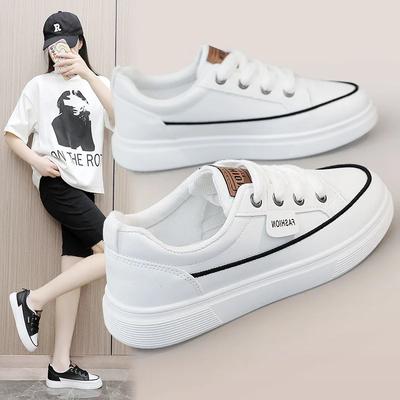 New Women Shoes Fashion Light Comfortable Low-top Casual Shoes Flats Shoe Classic Student Tennis Sneakers Small White Shoe