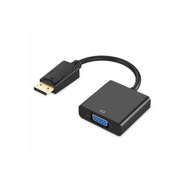 Ewent EC1454. Longueur de câble: 0,15 m, Connecteur 1: DisplayPort, Connecteur 2: VGA (D-Sub). Quantité: 1