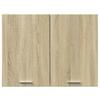 vidaXL Hängeschrank Lyon Sonoma-Eiche 80x31x60 cm Holzwerkstoff