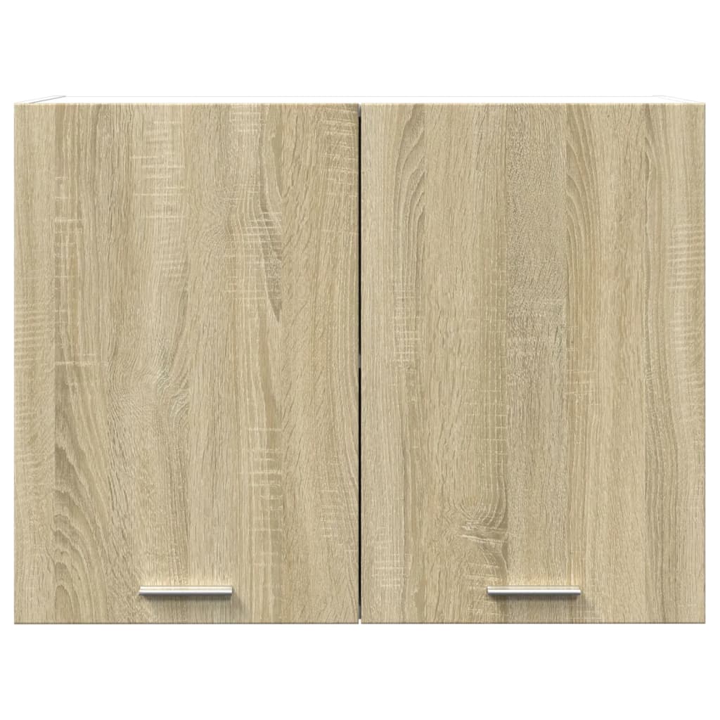 vidaXL Hängeschrank Lyon Sonoma-Eiche 80x31x60 cm Holzwerkstoff