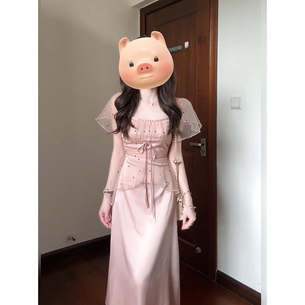 Xiaoxiangfeng dress long dress, this year's popular beautiful skirt women's summer temperament