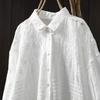 New Spring Fashion Lace Blouse Women Long Sleeve Casual Loose Basic Tops White Tee Shirt
