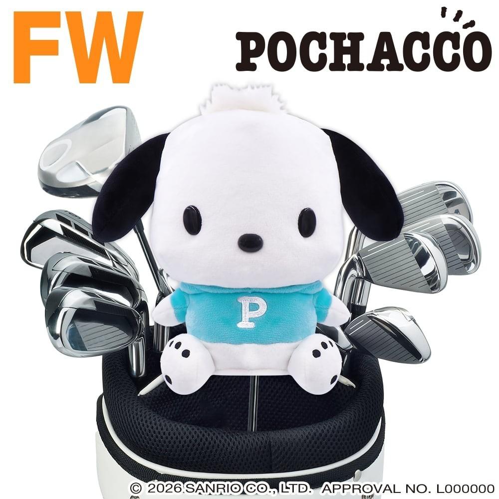 Sanrio Characters Golf Head Cover Fairway wood Pochacco Japan