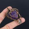Amethyst Pendant Gemstone Jewelry, 925 Solid Sterling Silver Pendant, Gift For Women Handmade Pendant