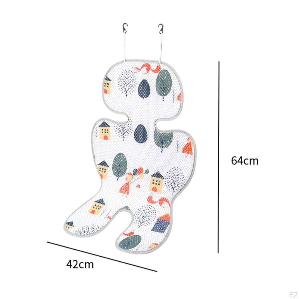 Baby Car Trolley Mat, Pad, Accessories, Practical Cushion, Seat Chair Cushion
