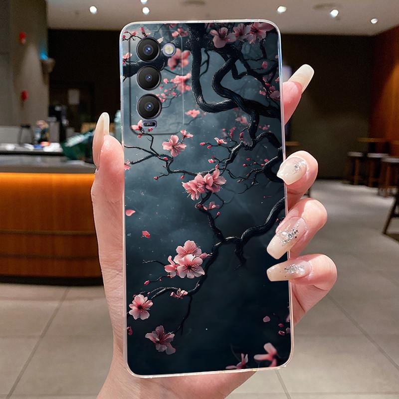 

For Tecno Camon 18 18T 18P Case Luxury Butterfly Flower Clear Silicon Coque Camon18T Camon18P Camon18 T P Phone Back Cover Funda Camon 18P