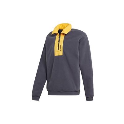 Sweat-shirt à demi-zip en polaire Originals Adv pour homme Hauts Gris GD5600