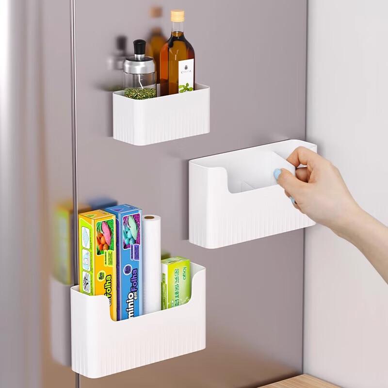 Wall-Mounted Kitchen Wrap & Organizer Rack