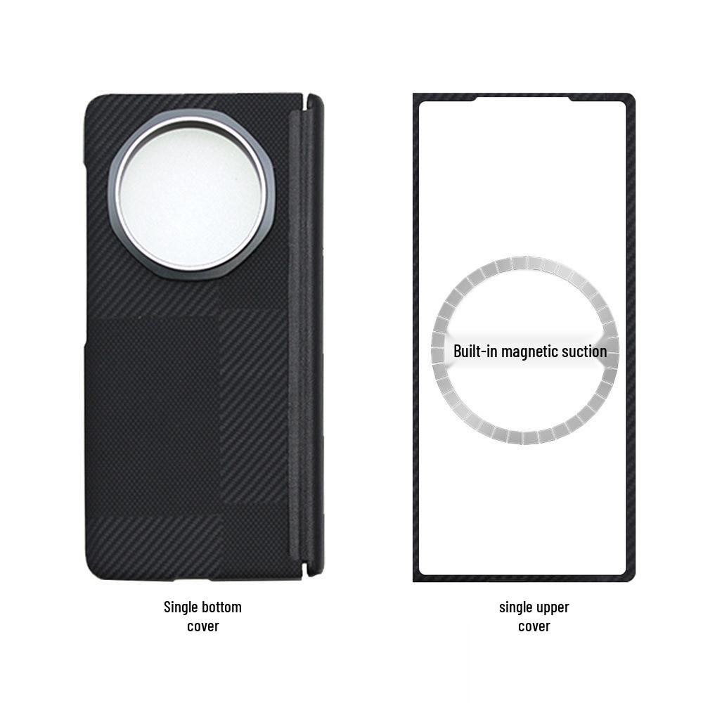 Honor MagicV5 Kevlar-Carbon Fiber Slim Anti-Fingerprint Phone Case
