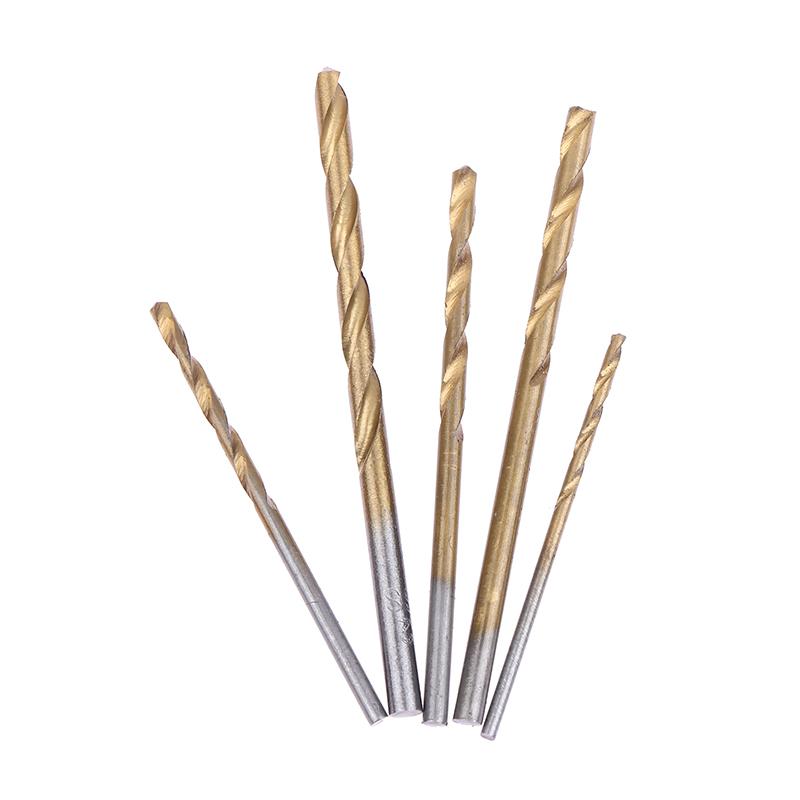13Pcs Hss-Co 5% Cobalt Twist Drill Bit Set Metric Straight Shank Set With Metal Case For Stainless Steel Wood Metal Drilling